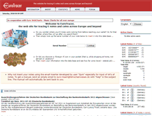 Tablet Screenshot of eurotracer.net